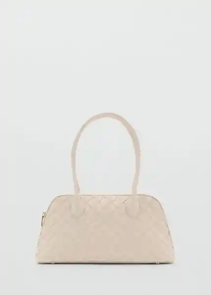 Bolso G Clavel Off White Talla 99 Mujer Mango