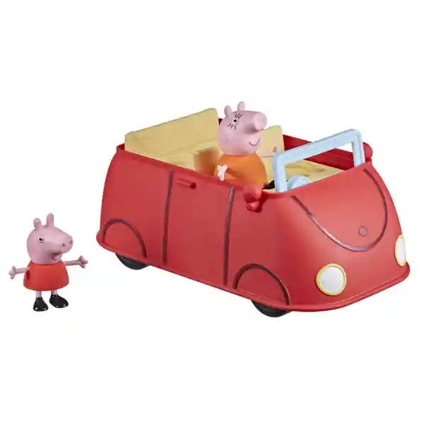 Peppa Pig Vehículo de la Familia Rojo