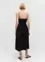 Vestido Fortuny5 Negro Talla 24 Mujer Mango