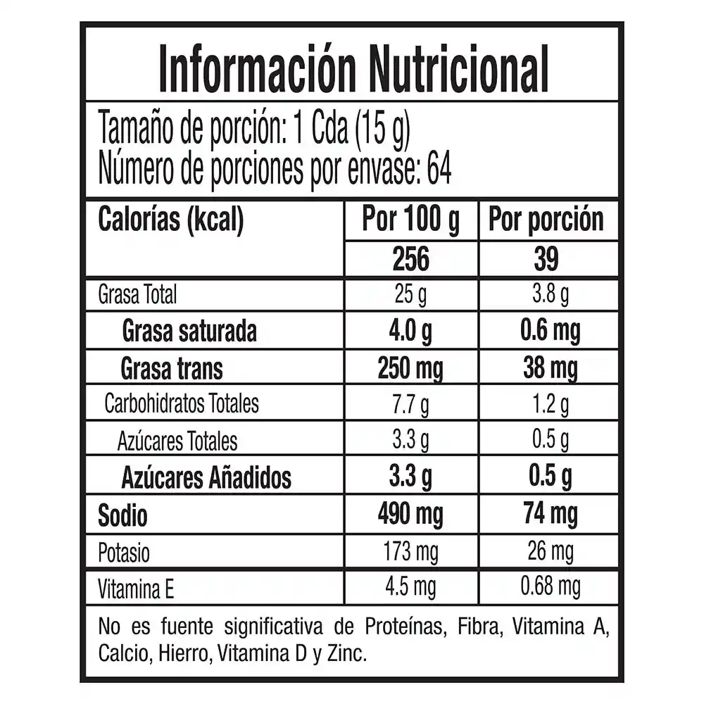 Salsa de Mayonesa Fruco sachet 80G x 12 unidades