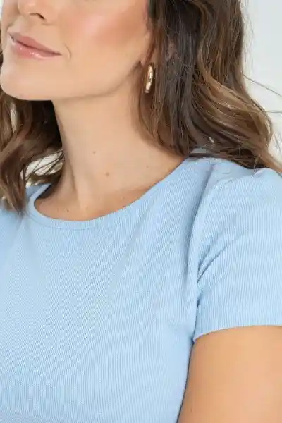 Top Camille Color Azul Claro Talla M Ragged