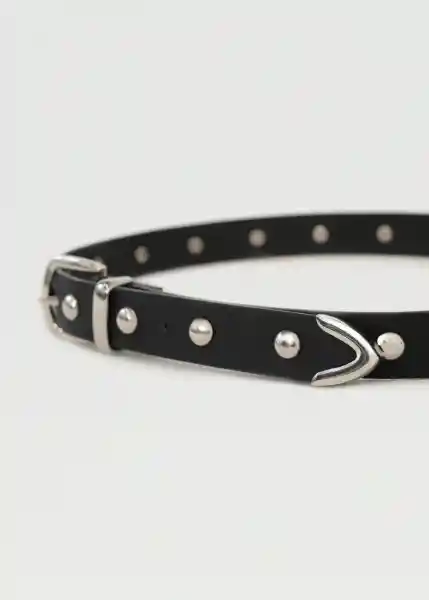 Correa Mujer Negro Puro Ultraoscuro Talla S 319g051 Naf Naf