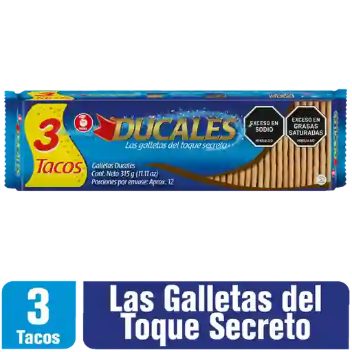 Ducales Galleta Tacos las Galletas del Toque Secreto