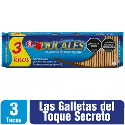 Ducales Galleta Tacos las Galletas del Toque Secreto