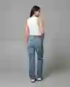 Jean Mujer Azul 14 233 G009_AZU144306 Rifle