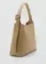 Bolso G Winnie Vainilla Talla 99 Mujer Mango