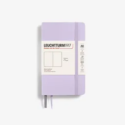 Leuchtturm1917 Cuaderno Pequeño Blanca Lila Sc