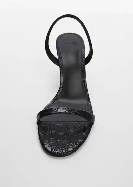 Sandalias Goru Negro Talla 38 Mujer Mango