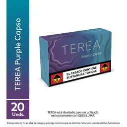 TEREA Purple Capso x 20 Unds