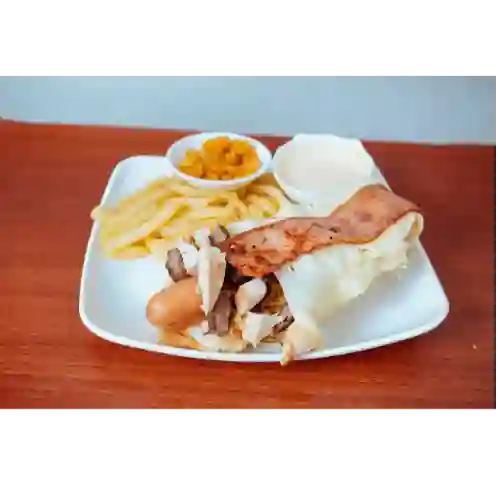Combo D Perro Mata Hambre + Bebida Litro