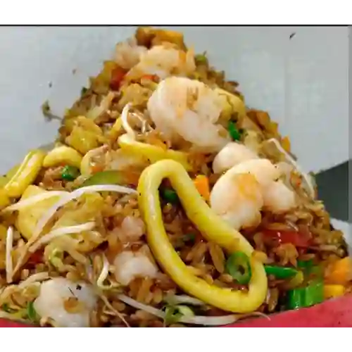 Arroz Chino con Mariscos Media Caja