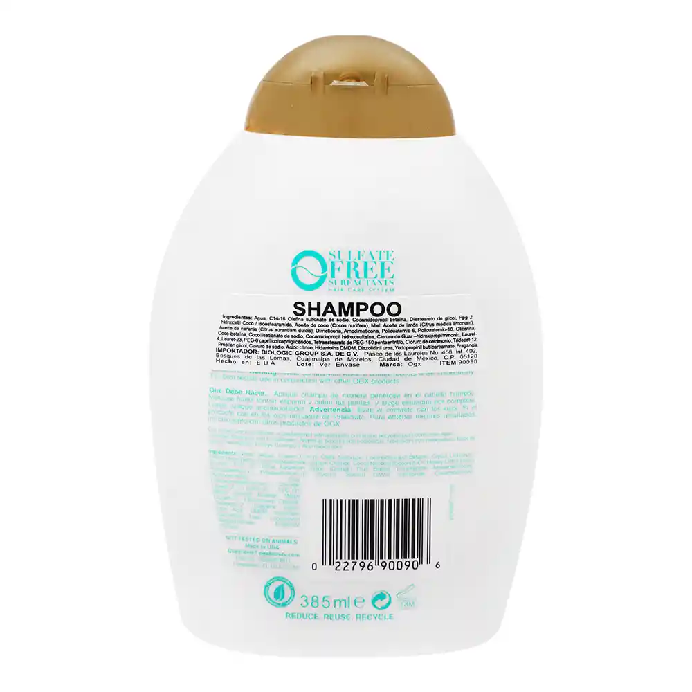 Ogx Shampoo Coconut Curls