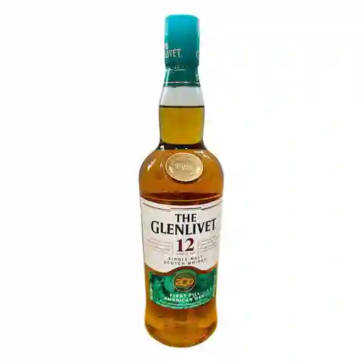 Glenlivet Whisky Malta Escocés 12 Años