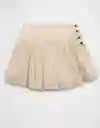 Falda Mujer Blanco Talla: 6 5163106 American Eagle