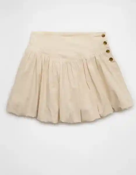 Falda Mujer Blanco Talla: 6 5163106 American Eagle