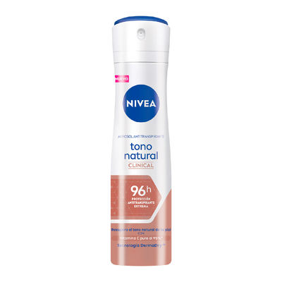 Desodorante Nivea Clinical Tono Natural Spray 150 ml