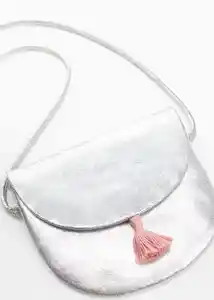 Bolso Silver Plata Talla 99 Niñas Mango