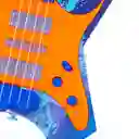 Monkey Guitarra Eléctrica Juguete Niños Azul Con Luces y Sonidos