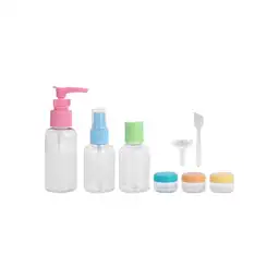 Kit de Botellas de Viaje Multicolor Miniso