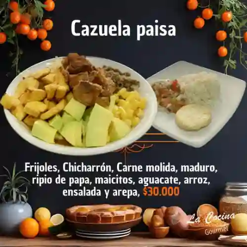 Cazuela Paisa