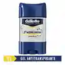 Gillette Antitranspirante en Gel Invisible Sport Peak 82 g