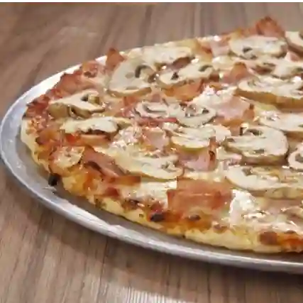 Pizza Extrajumbo Pollo y Champiñones