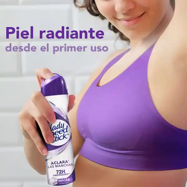 Desodorante Mujer Lady Speed Stick Derma + Vitamina E Aerosol 91 g x 3
