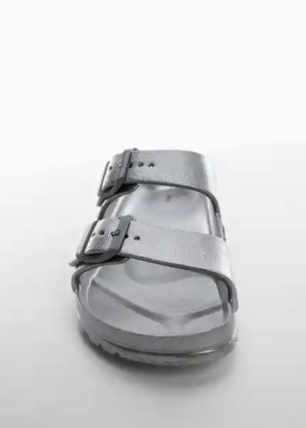 Chanclas Paus Plata Talla 39 Mango Teen Girl Mango