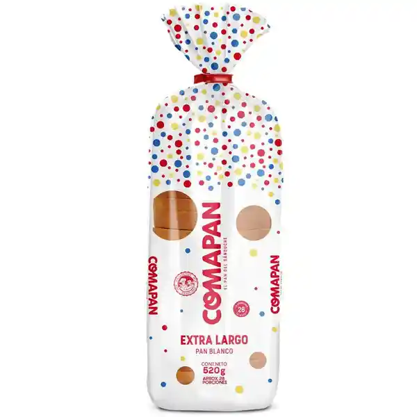 Comapan Pan Blanco Extra Largo