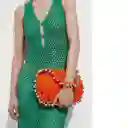 Vestido Jilguero Verde Talla S Mujer Mango