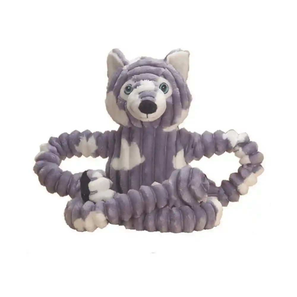 Peluche Winter Wolf Con Sonidos Patchwork