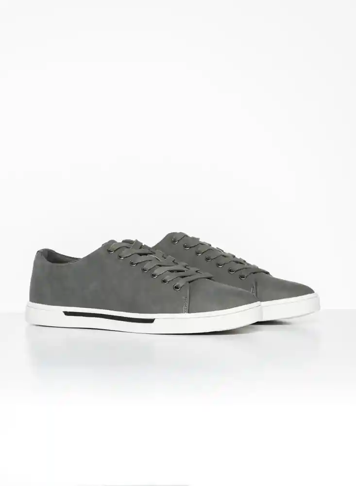 Kenneth Cole Tenis Casual Hombre Gris T. 39