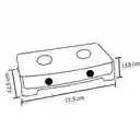 Haceb Estufa de Mesa a Gas de 2 Puestos