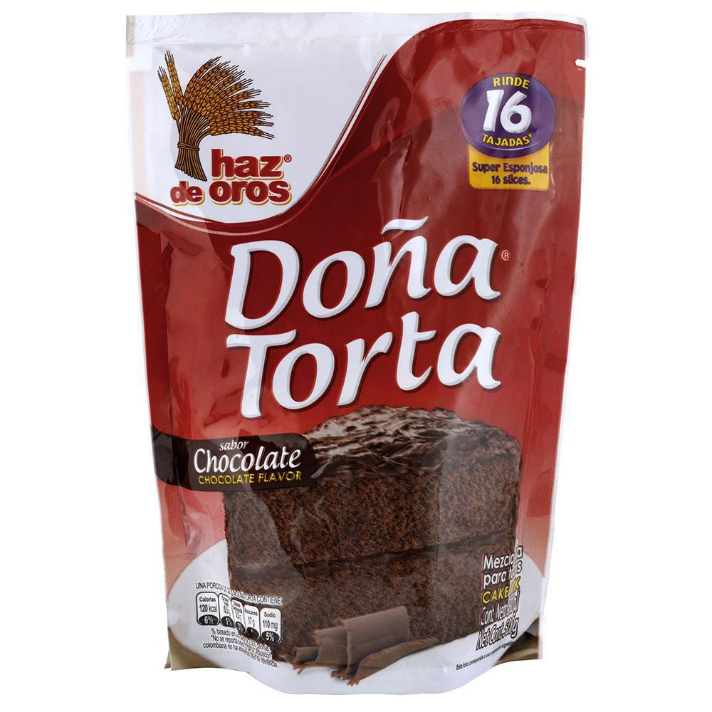 Doña Torta Mezcla en Polvo para Tortas de Chocolate 500 g