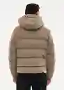 Abrigo Anorak Coli Topo Talla L Hombre Mango