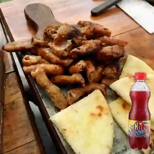 Combo Chunchulla + Jugo Hit Mora 500ml