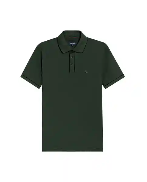 Camiseta Details Contrats Polo Verde Cienaga T S Chevignon