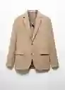 Blazer Americana Verner Beige Talla 50 Hombre Mango