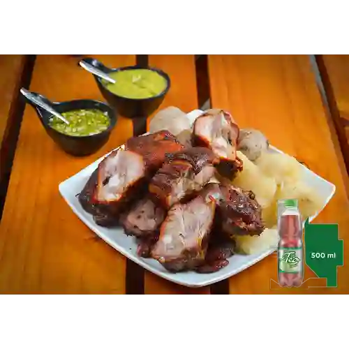 Combo Plato Solo Costilla + Mr Tea Lim��n 500 ml