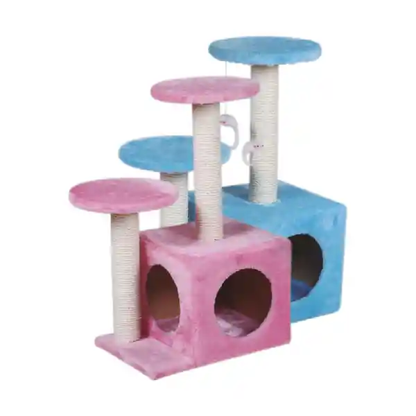 Jarapets Gimnasio Para Gato Azul Claro 42 x 30 x 70 cm SHW2162