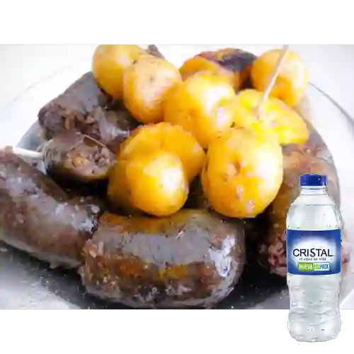 Combo Morcilla + Cristal Sin Gas 400 ml