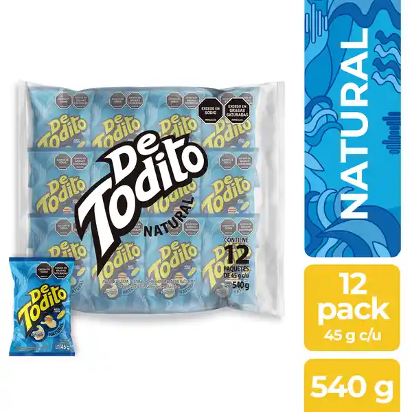 Detodito Snack Natural 45 g