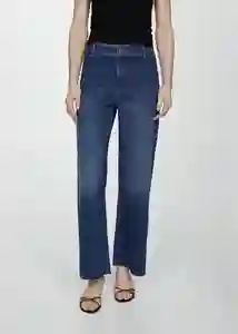 Jean Catherin Tejano Oscuro Talla 46 Mujer Mango