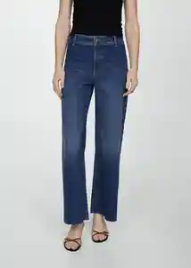 Jean Catherin Tejano Oscuro Talla 46 Mujer Mango