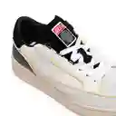 Diesel Tenis Hombre Adulto Blanco/Negro Talla 10.5 S-SKEATYS LOW