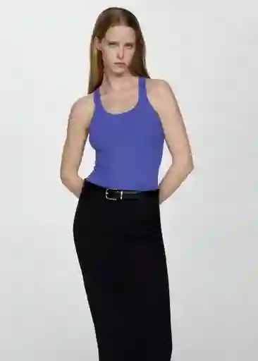 Top Riri Eléctrico Talla S Mujer Mango