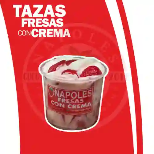 Fresas con Crema Mega