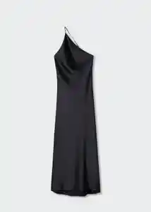 Vestido Kira Negro Talla XL Mujer Mango