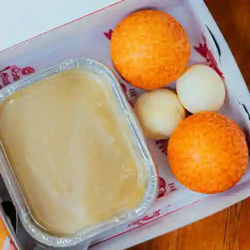 Cajita navideña con natilla