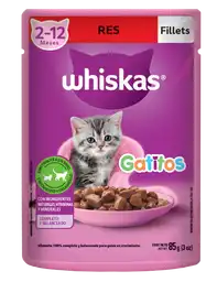 Whiskas Alimento para Gatito Sabor Carne